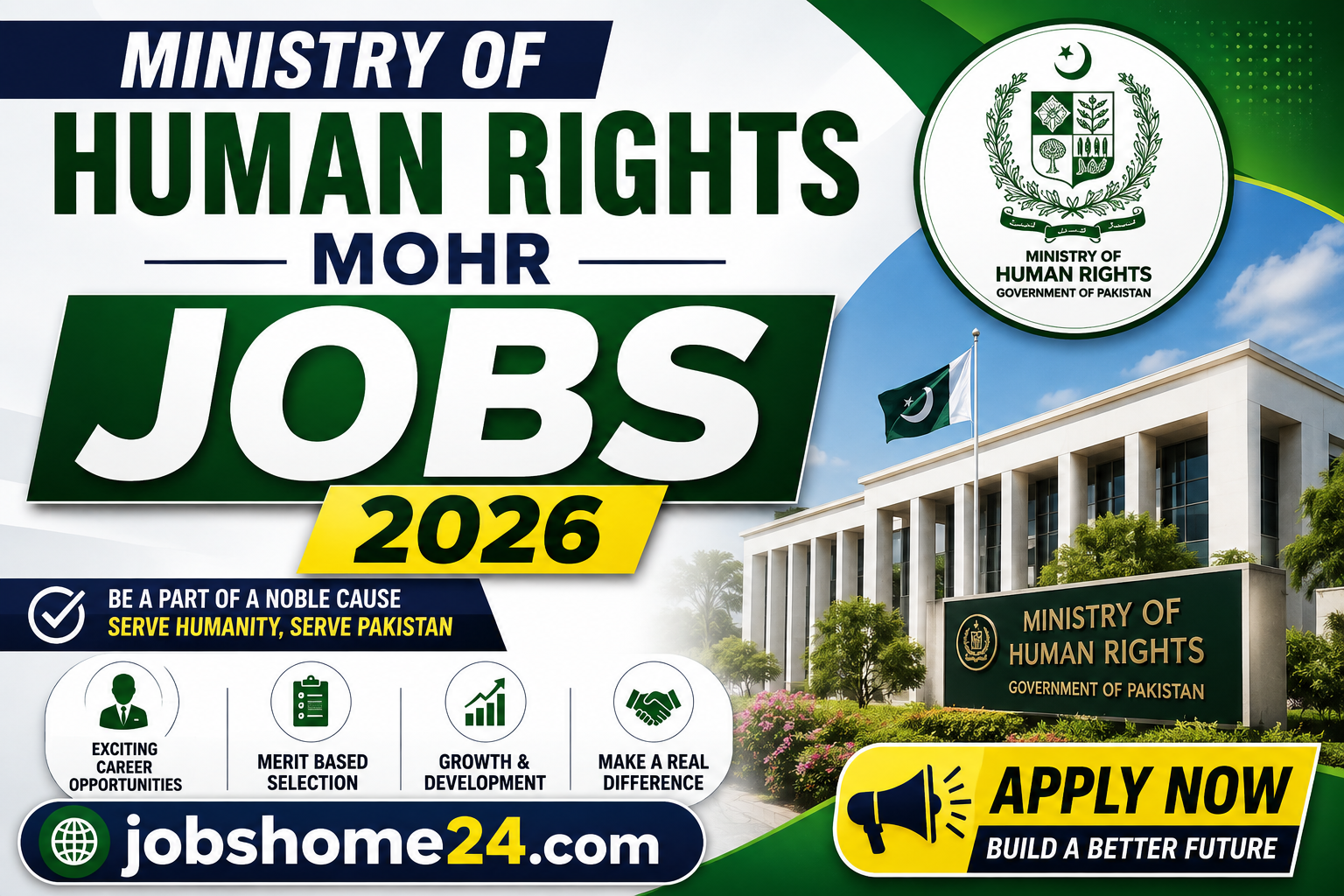 Ministry Of Human Rights MOHR Jobs in 2026
