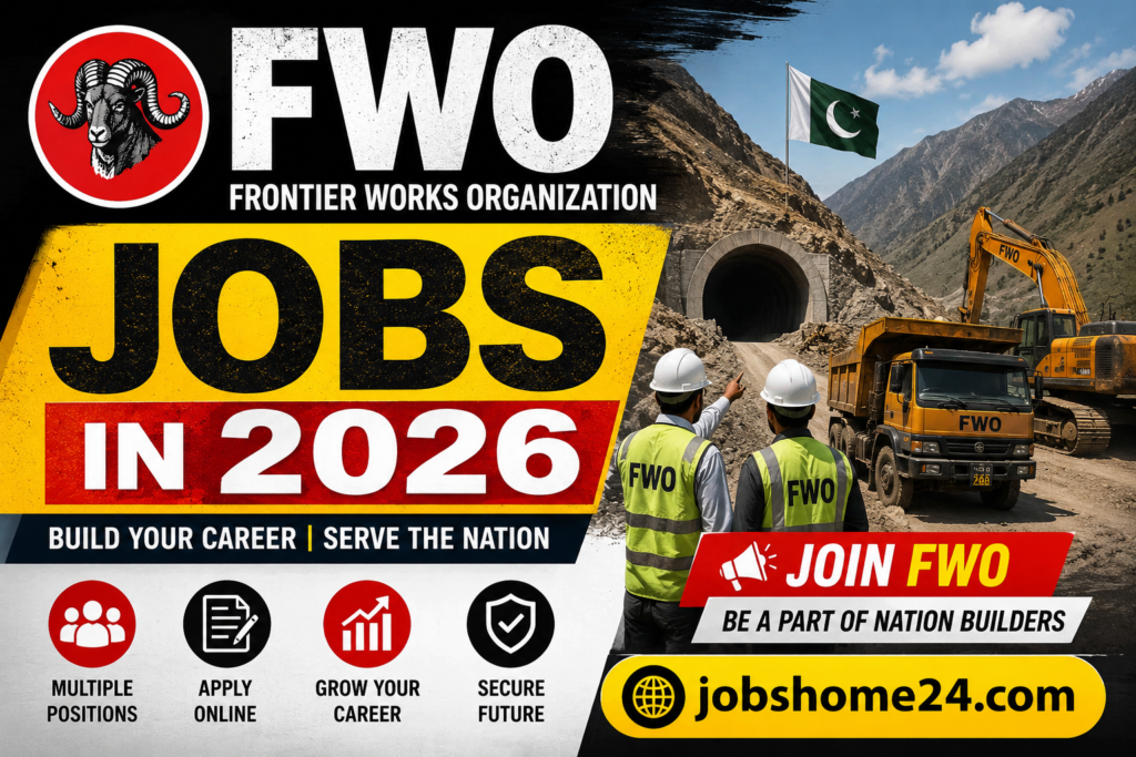 Frontier Works Organization FWO Jobs in 2026