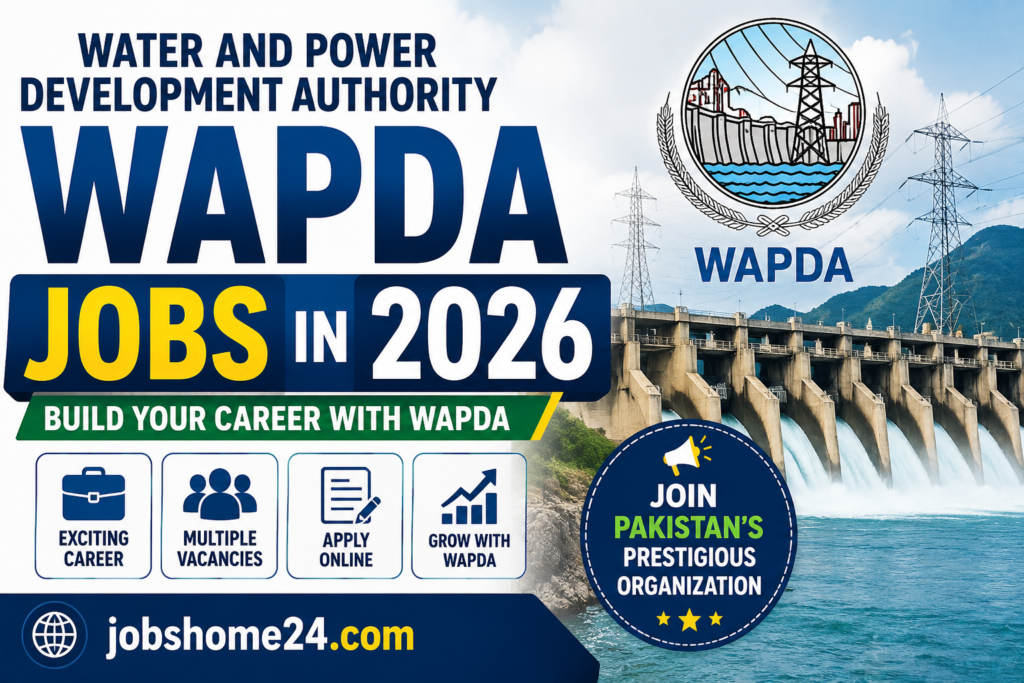 Water and Power Development Authority WAPDA Jobs in 2026