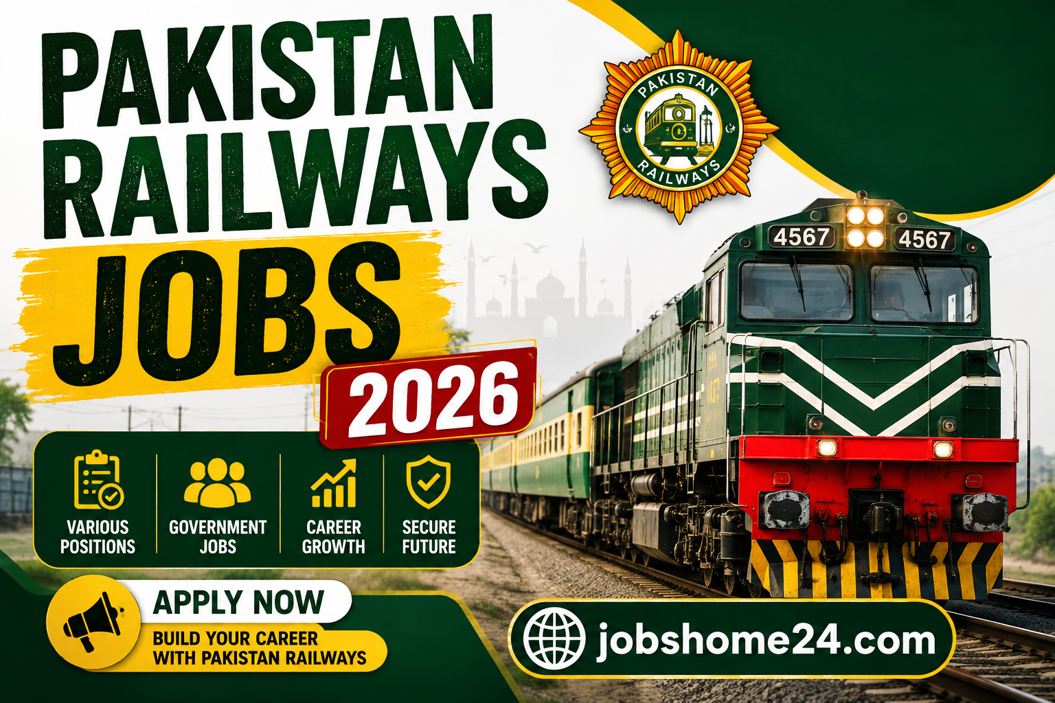 Pakistan Railways Jobs in 2026