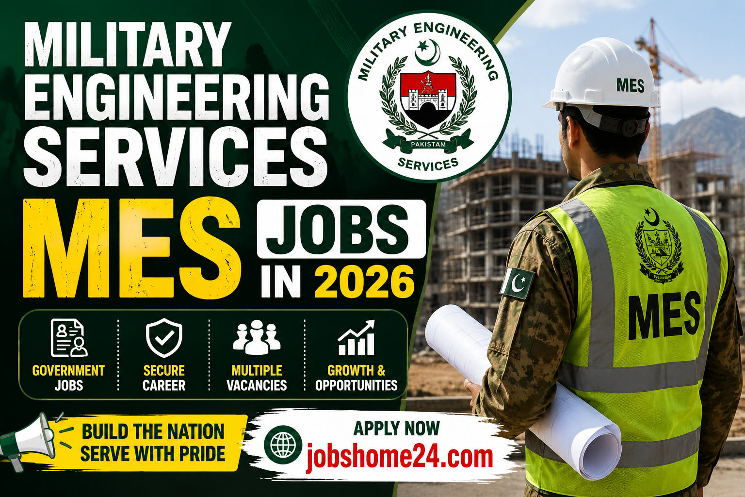 Military Engineering Services MES Jobs in 2026
