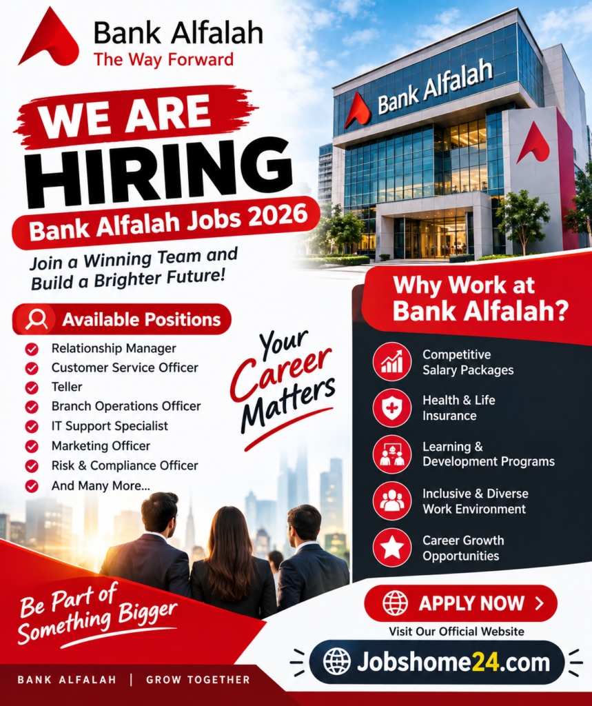 Bank Alfalah Jobs in 2026